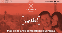 Desktop Screenshot of dakotaphotos.es
